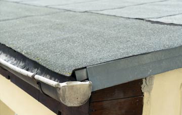 repair or replace Rhoswiel flat roofing?